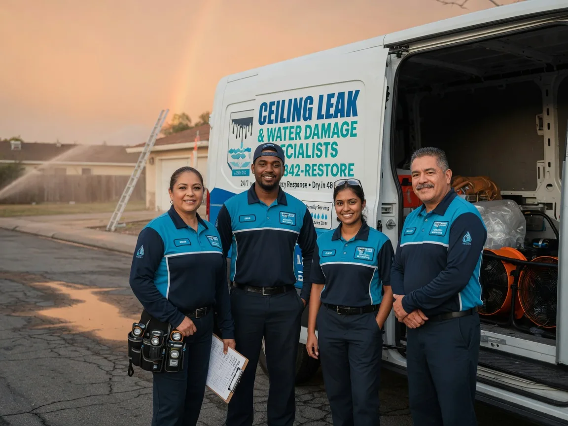 Ceiling Leak Cleanup company in Holbrook, PA