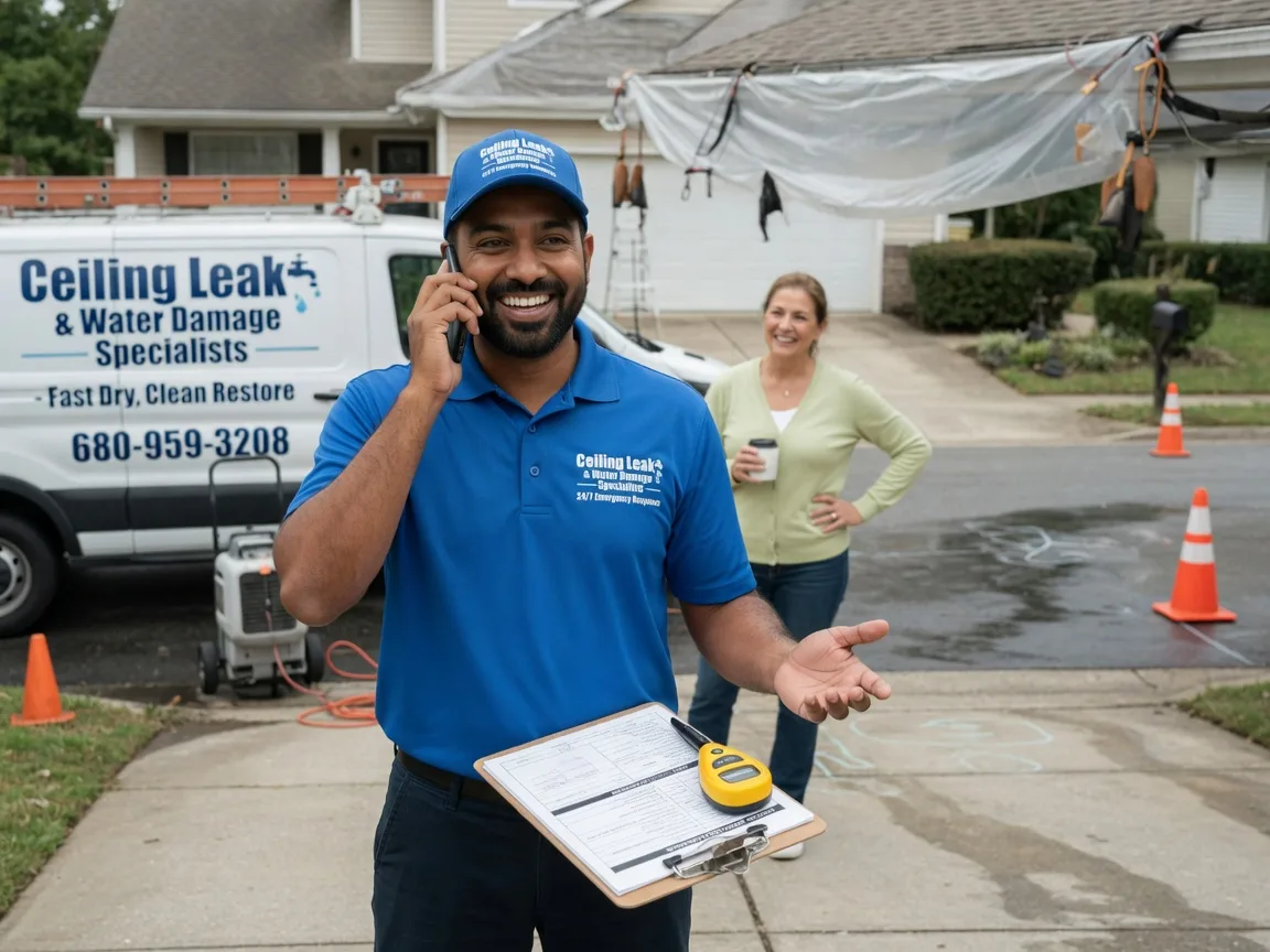 Ceiling Leak Cleanup Holbrook, PA FAQs